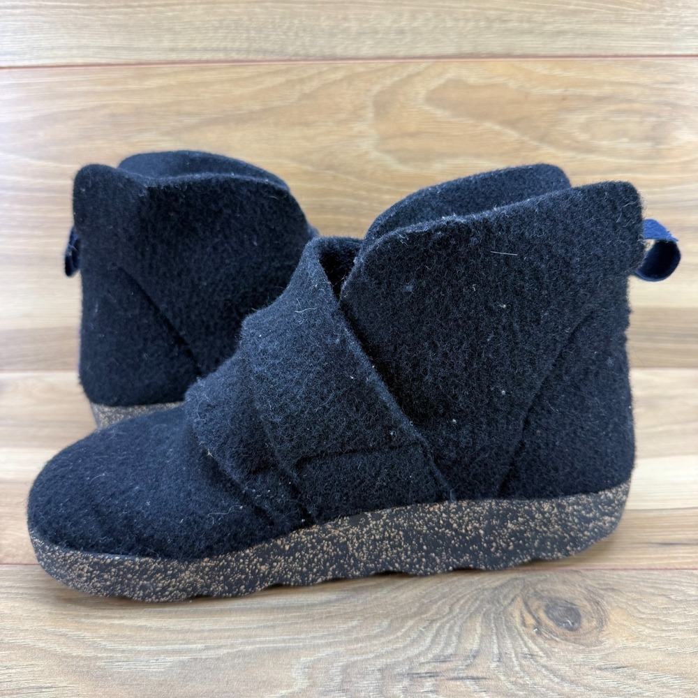 ASPORTUGUESAS Case Boot Black 9 9.5 EU 40 Wool Rubber Comfort Cork - Picture 6 of 13